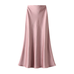 Rose gold Satin skirts