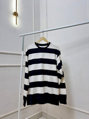 Horizontal Stripes Sweatshirt