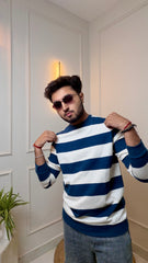 Horizontal Stripes Sweatshirt