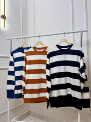 Horizontal Stripes Sweatshirt