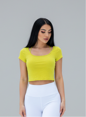 Backless Padded Rib Top