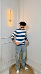 Horizontal Stripes Sweatshirt