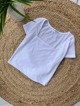 Square Neck Half Sleeves Top