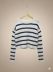 Blue Stripes Sweater
