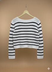 Knitted Stripes Sweater
