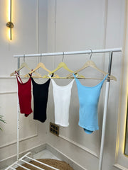 Backless Padded Tank Top