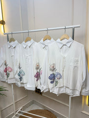 White Shirt With Shrug