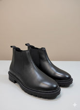 Vegan Leather Chelsea Boots