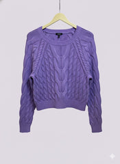 CREW NECK LONG-SLEEVED SWEATER