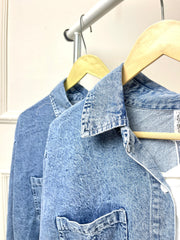 Long Denim shirt (001)