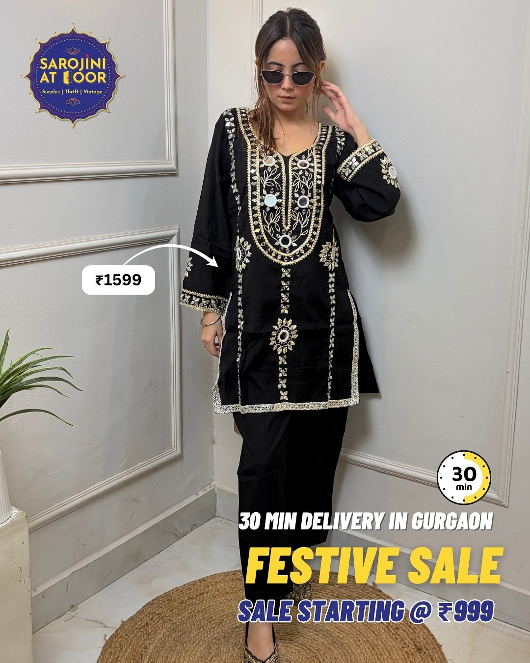 Top Fashion Stop in Gurugram — Inside Sarojini At Door’s Latest Collection