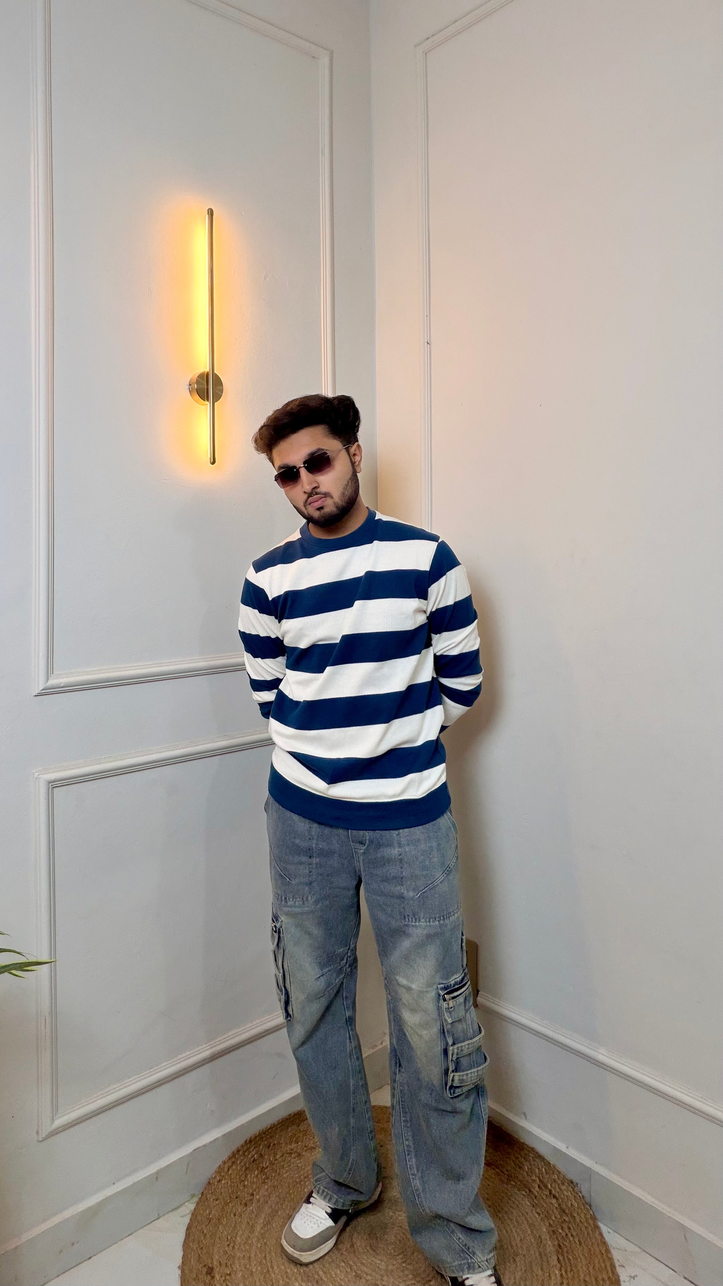 Horizontal Stripes Sweatshirt