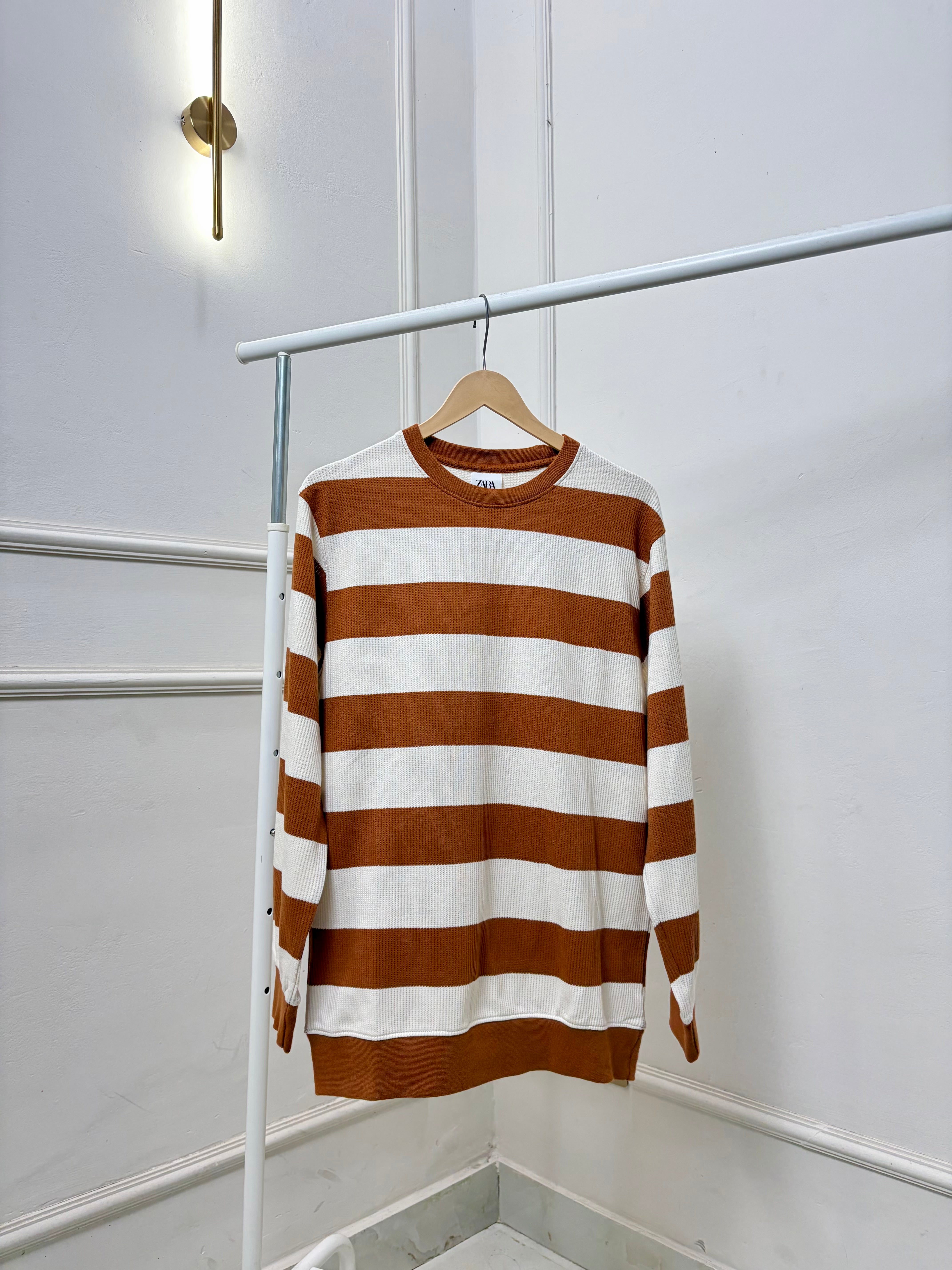 Horizontal Stripes Sweatshirt