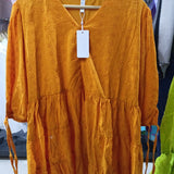 Chikan Fabric Dress