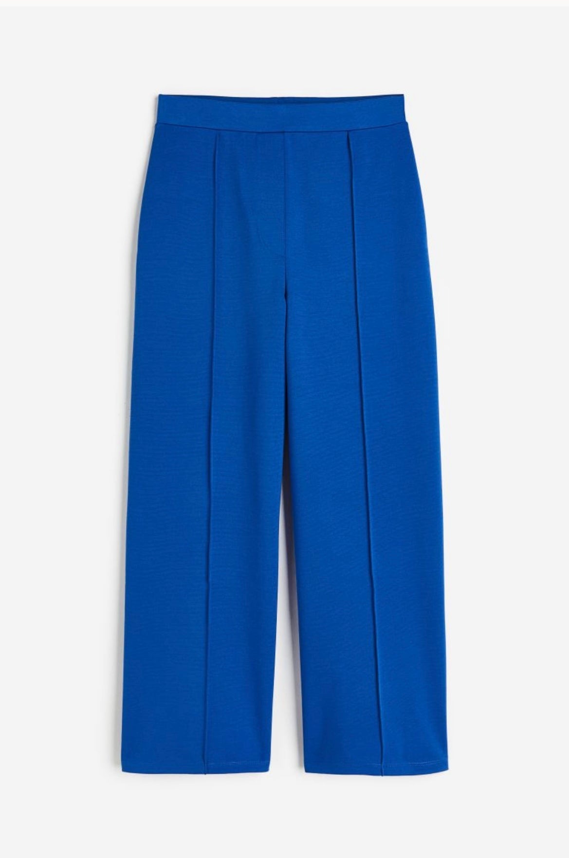 Teal Blue Wide Leg Trouser (with Pockets)