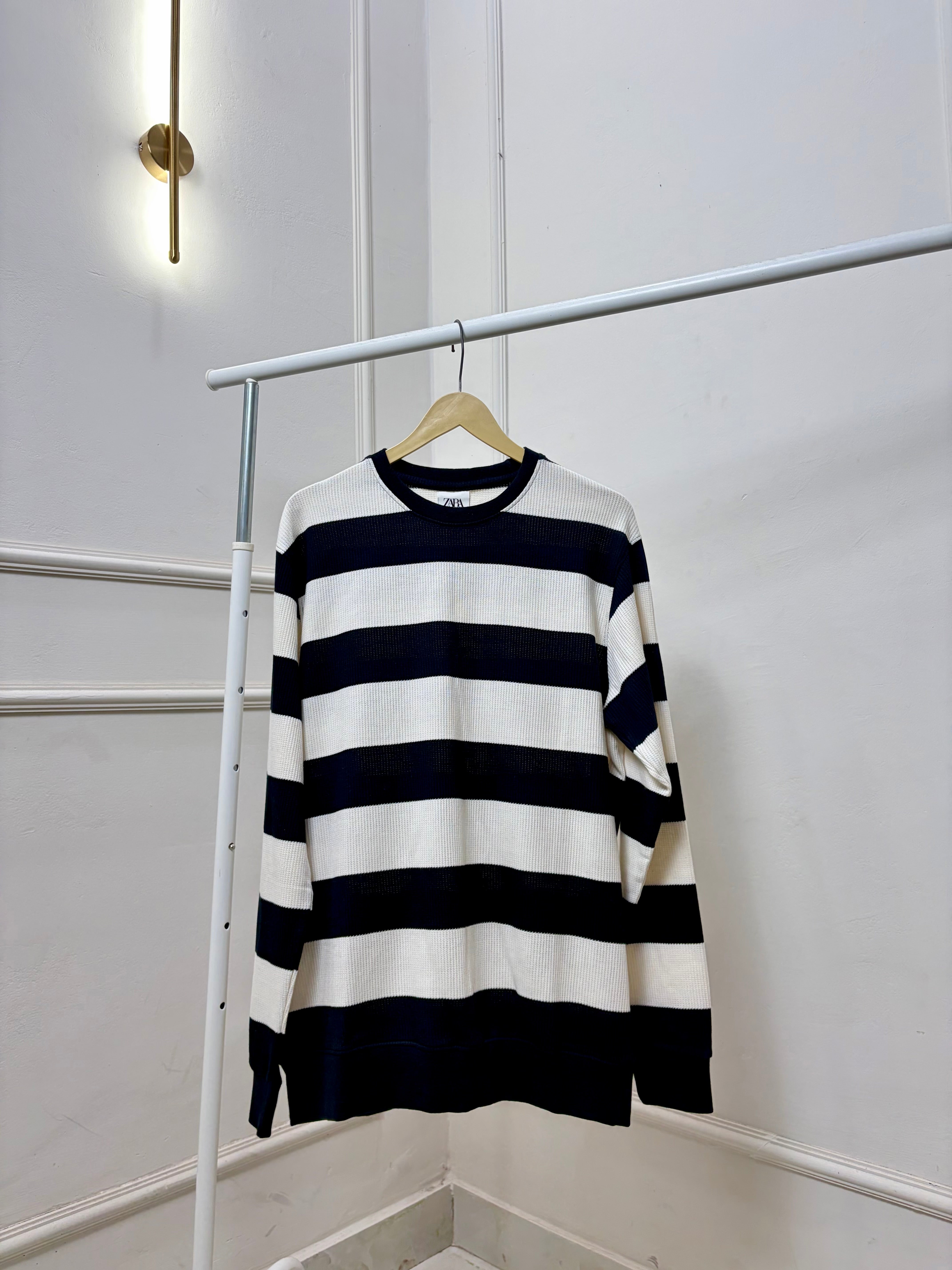 Horizontal Stripes Sweatshirt