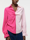 Pink & Hot pink shirts