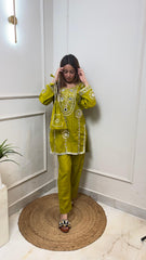 Mirror Work Kurti set