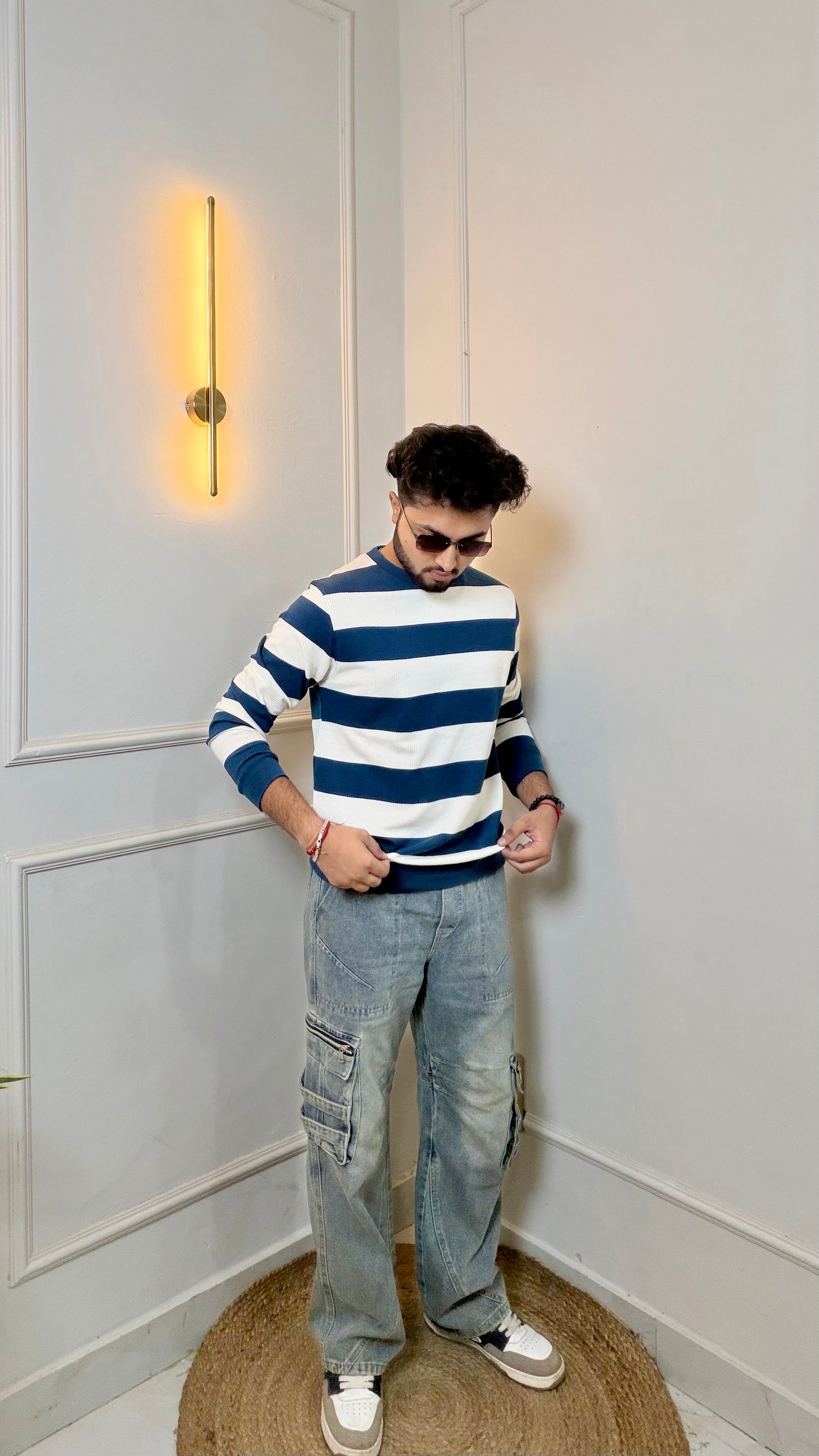 Horizontal Stripes Sweatshirt