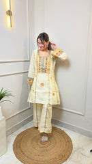 Embroidery Kurti Set