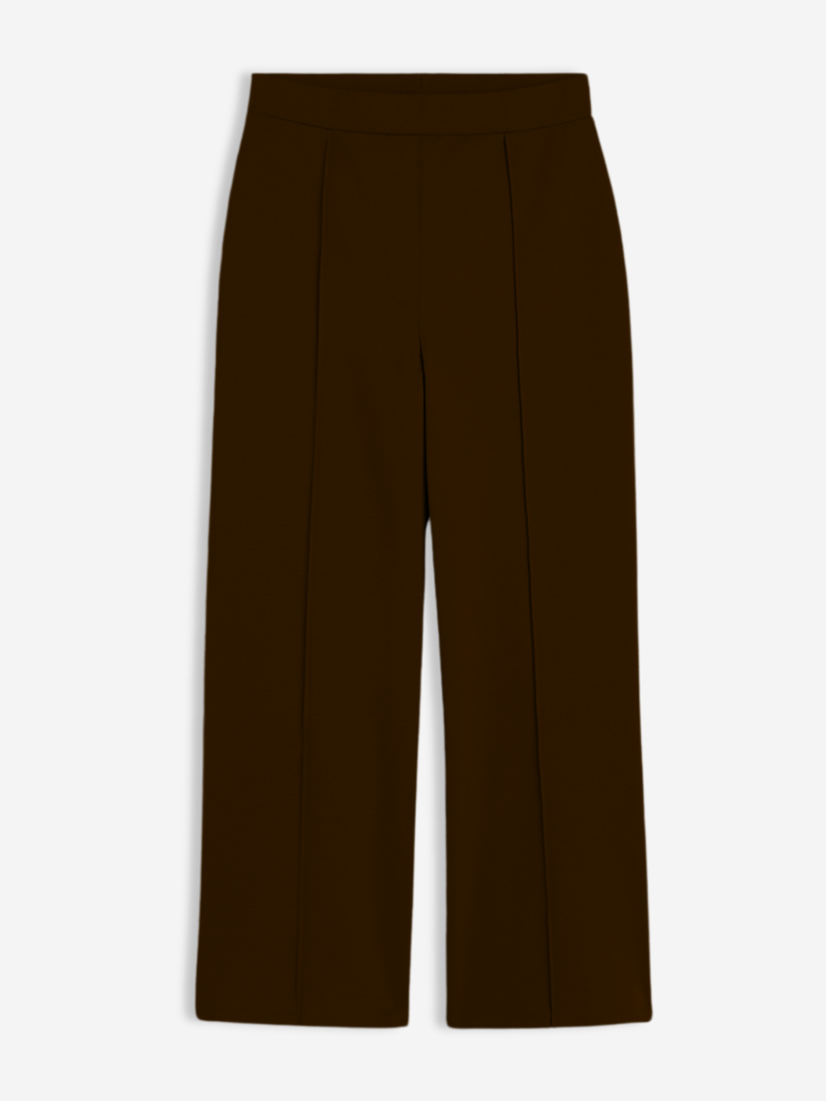 Dark Brown Wide Leg Trouser (with Pockets)