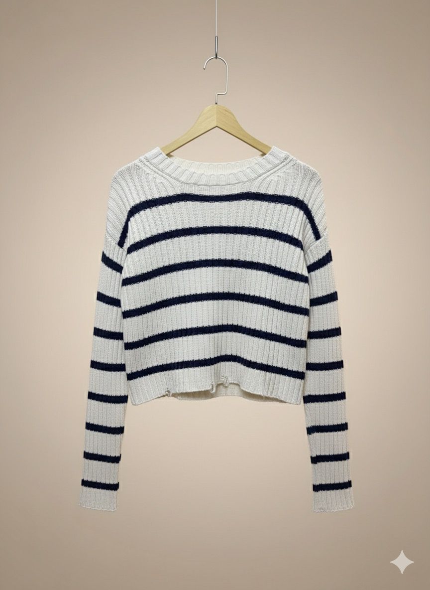 Blue Stripes Sweater