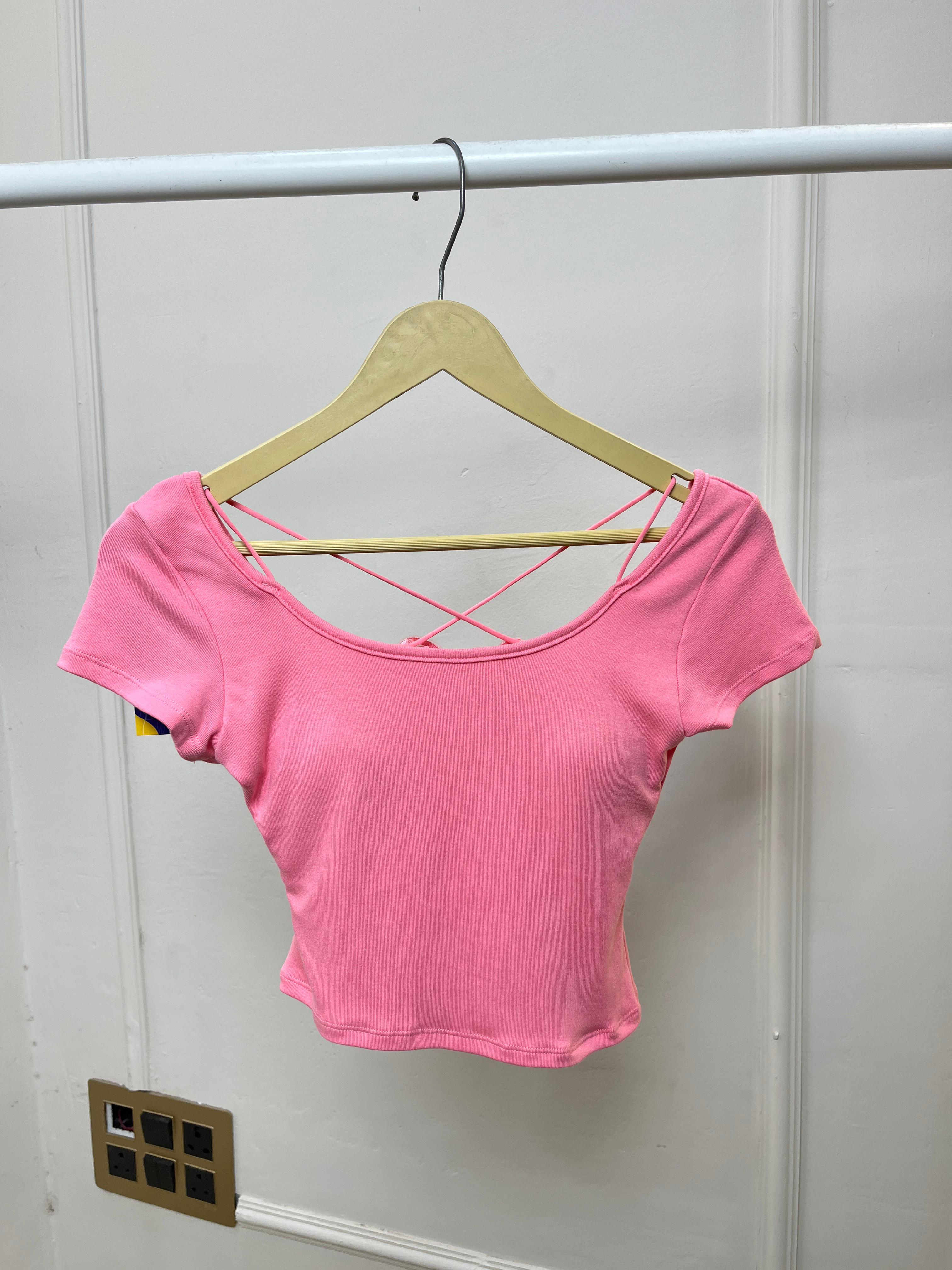 Backless Padded Rib Top