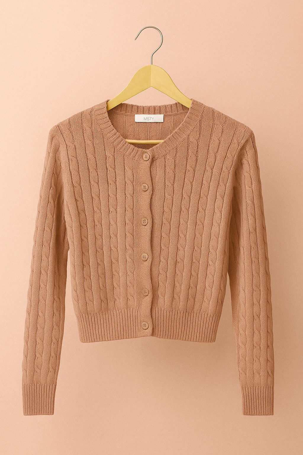 WILD FABLE CABLE KNIT CROPPED CARDIGAN