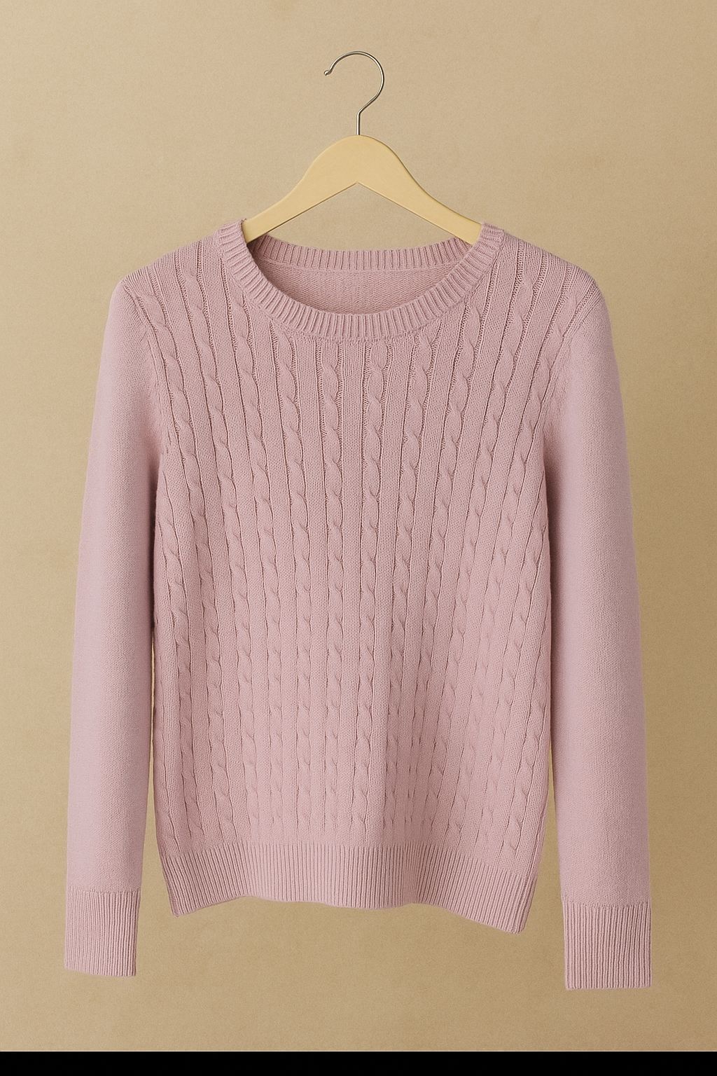 CABLE-KNIT PULLOVER SWEATER