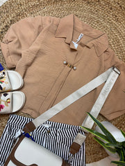 Beige Top BT002