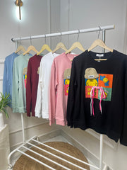 SWEATSHIRT WITH LACE(006)