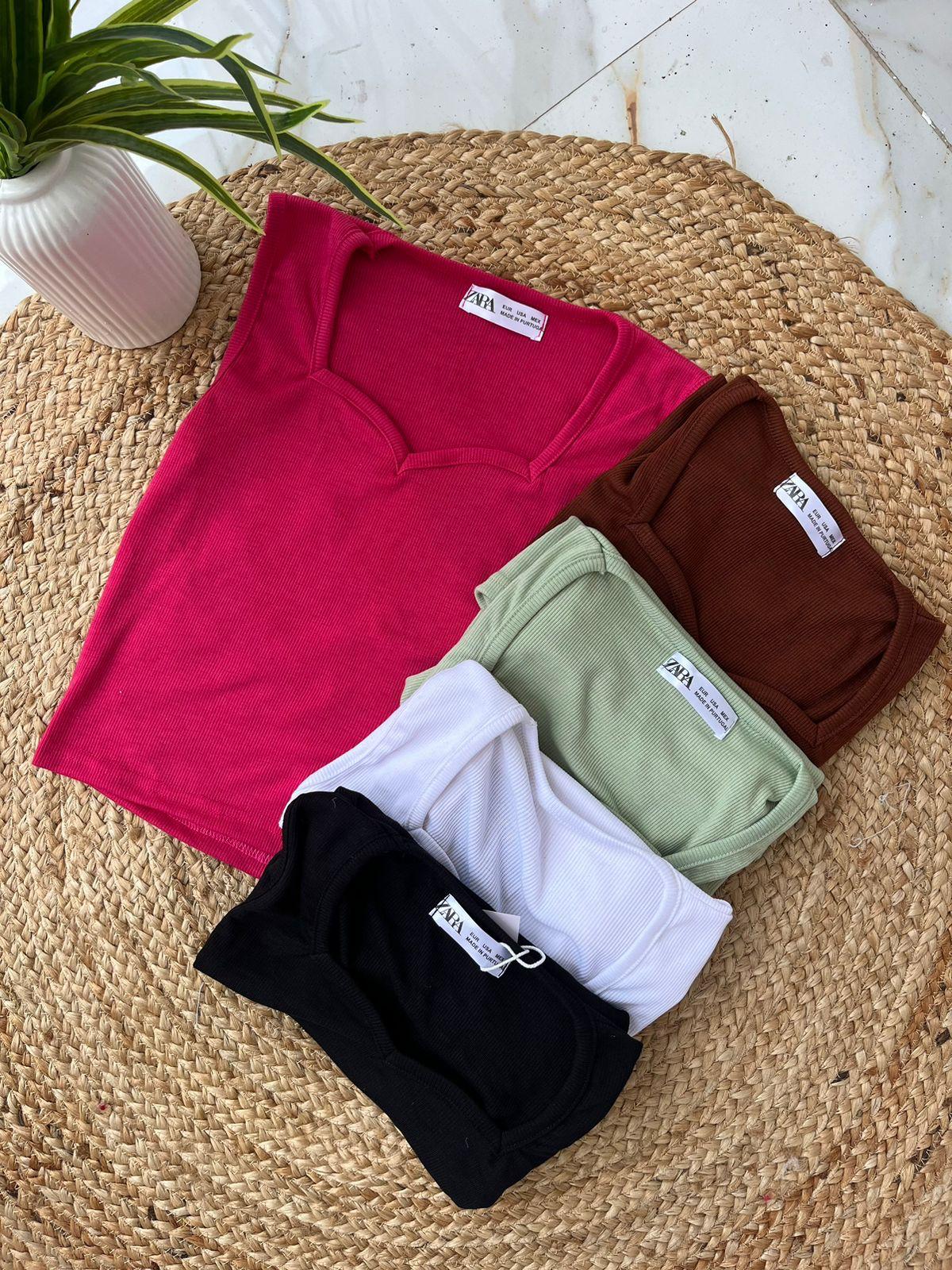 Hexagon Ribbed Top