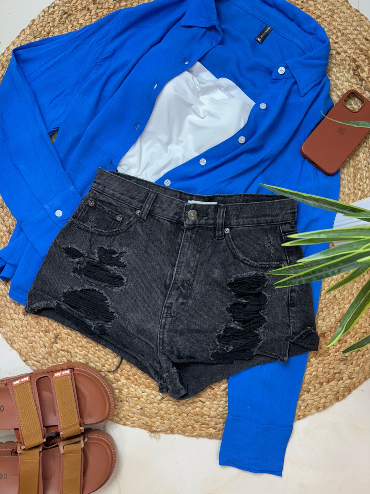 28" Denim short DSH002