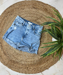 26" Denim short DSH003