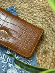 Tan Clutch TN001