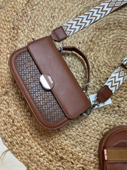 Brown Hand Bag HB001