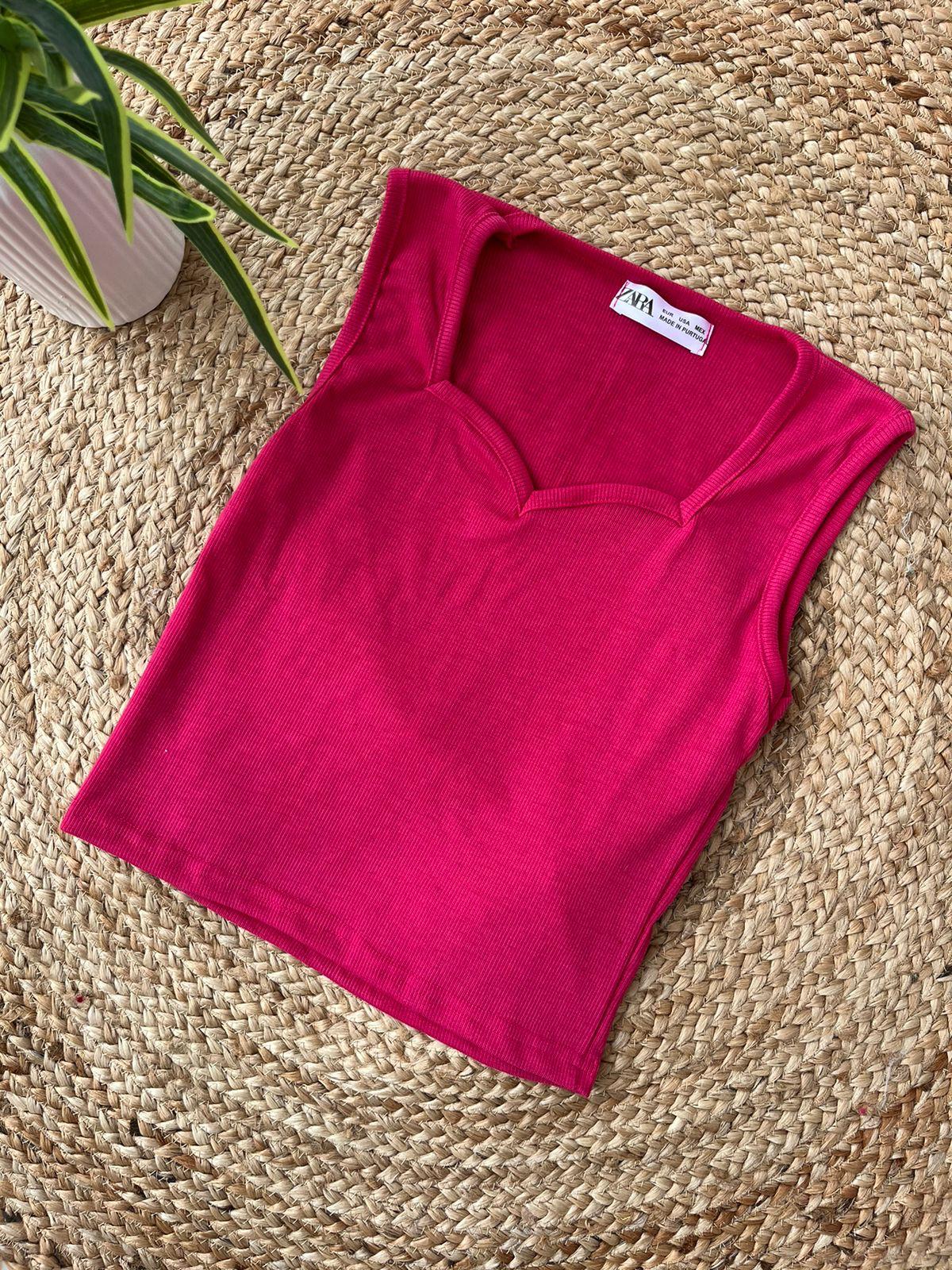 Hexagon Ribbed Top