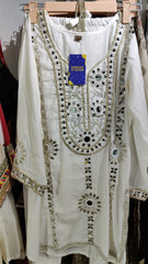 Mirror Work Kurti set